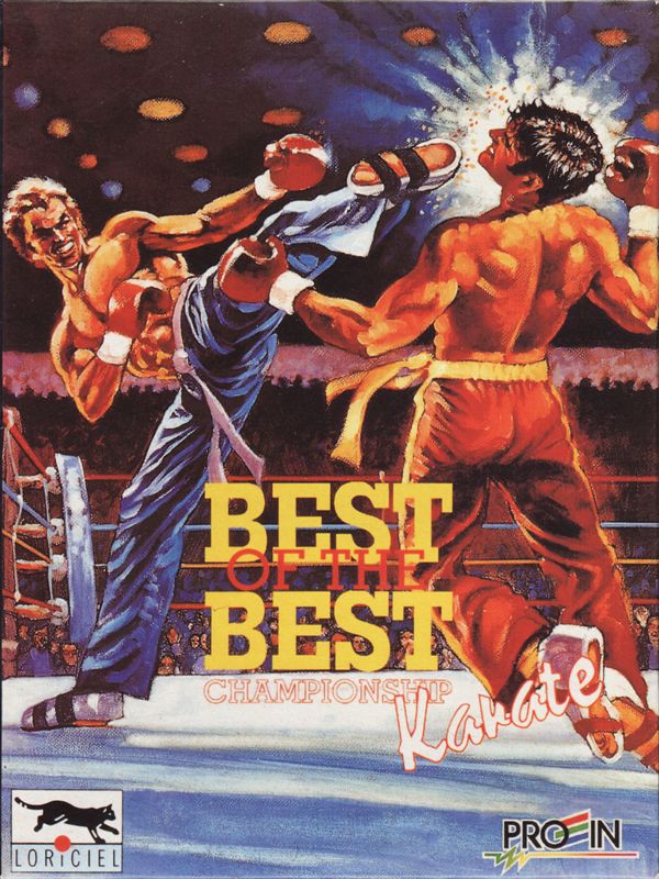 Best of the Best Championship Karate box art for Super Nintendo